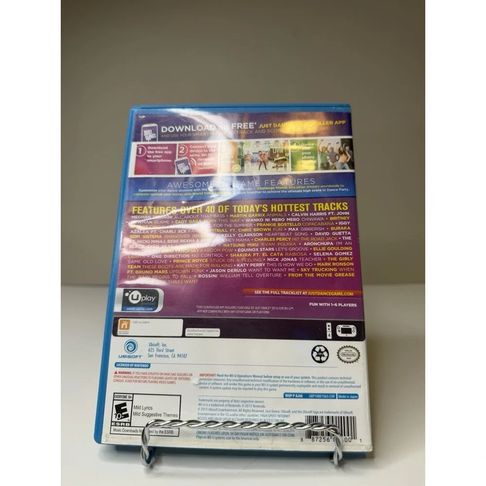 Just Dance 2016 (Nintendo Wii U, 2015)